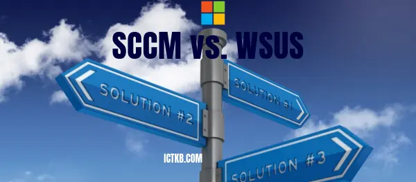 Difference between SCCM and WSUS