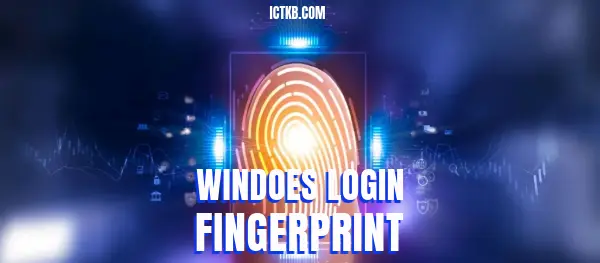 Setup Windows Hello Fingerprint Login