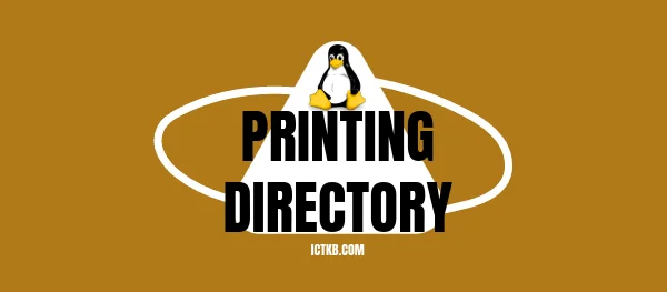 Printing Working Directory (PWD) in Linux