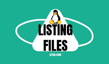 Listing Files in Linux ICTKB_IMG